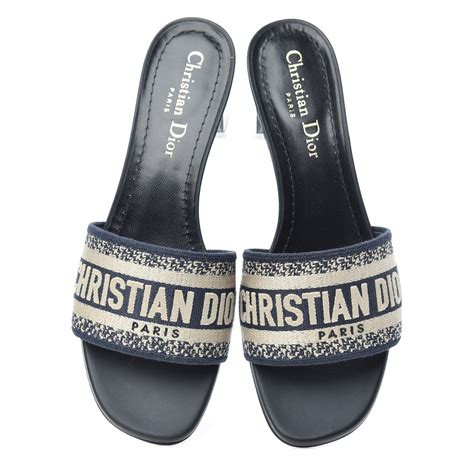 dior ladies slides|christian dior women's flip flops.